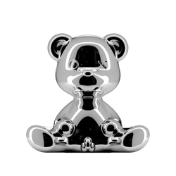 QEEBOO Teddy Boy Table Lamp Metallic Silver