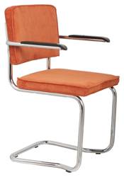 RIDGE KINK RIB armchair orange 19A