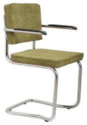 RIDGE KINK RIB chair green 25A