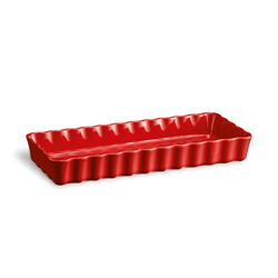 Rectangular Tart Dish - 36X15X5Cm - Red