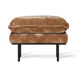 Retro antique gold sofa footstool