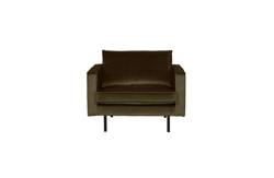 Rodeo armchair velvet dark green 156