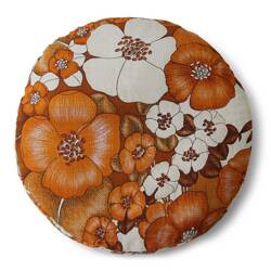 Round marigold cushion (ø60cm)