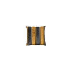 SCOTT cushion yellow grey DUTCHBONE