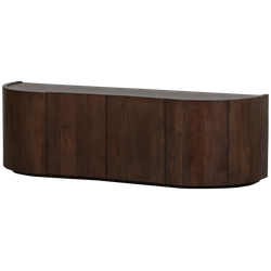 SENSE 4-door chest of drawers mango wood brown