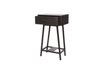 SKYBOX black BE PURE table with drawer