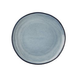 Sandrine Plate, Blue, Stoneware