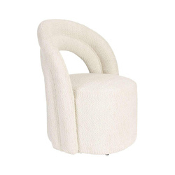 Seina swivel lounge chair beige