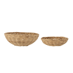 Set of 2 BLOOMINGVILLE KELL Baskets Natural