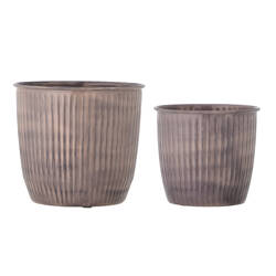 Set of 2 BLOOMINGVILLE KENZIE Pink Pots