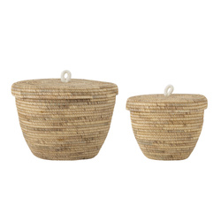 Set of 2 BLOOMINGVILLE NOI Natural Baskets