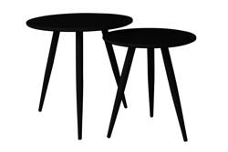 Set of 2 DAVEN tables black