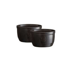 Set of Two Ramekin Baking Bowls - N°10 - Black