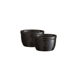 Set of Two Ramekin Baking Bowls - N°9 - Black