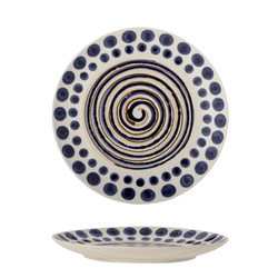 Shama Plate, Orange, Stoneware