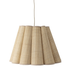 Sille Pendant Lamp, Nature, Raffia