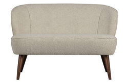 Small Sofa SARA plush off/white