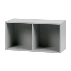 Small open cabinet WOOOD Vt Lower gray