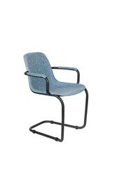 THIRSTY dining chair mixed blue ZUIVER