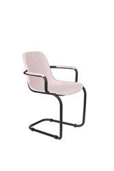 THIRSTY light pink dining chair ZUIVER