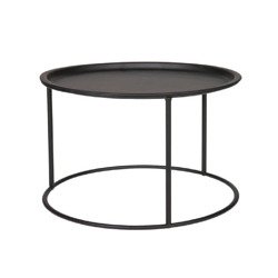 Table with extendable top WOOOD Ivar black size L