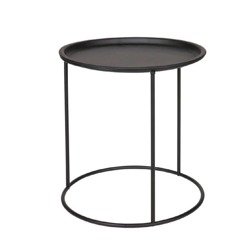 Table with extendable top WOOOD Ivar black size S