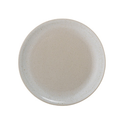 Taupe Plate, Grey, Stoneware