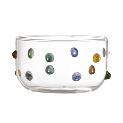 Thalia Bowl, Clear, Glass