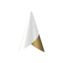 UMAGE CORNET lampshade white, gold