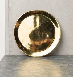 URBAN NATURE CULTURE Ceramic Plate Gold