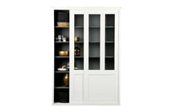 VINCE wardrobe, sliding doors, white - WOOOD