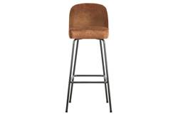 VOGUE bar stool 80cm cognac leather