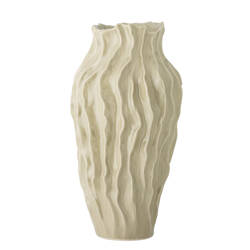 Valeria Vase, Grey, Stoneware