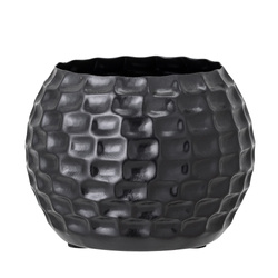 Venla Flowerpot, Black, Metal