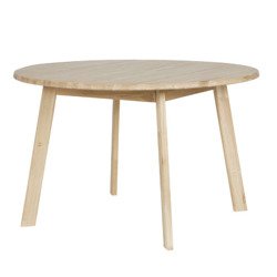 WOOOD Disc oak table 120 cm