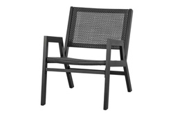 WOOOD PEM armchair black