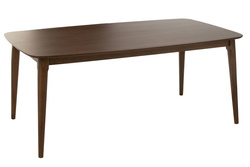 Wooden Rectangular Table J-line brown