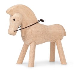 Wooden decoration KAY BOJESEN light Horse natural