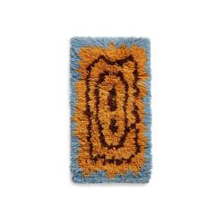 Wool rug funky (60x115cm)