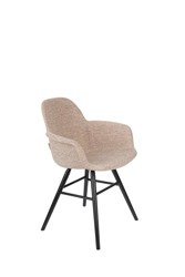 ZUIVER ALBERT KUIP SOFT armchair, beige