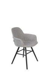 ZUIVER ALBERT KUIP SOFT armchair, gray