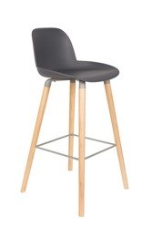 ZUIVER Albert Kuip Bar Stool Dark Gray