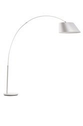 ZUIVER Arc floor lamp white