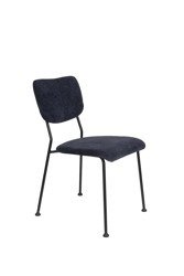 ZUIVER BENSON navy blue chair