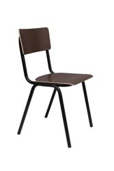 ZUIVER Back to School Chair Matte Brown