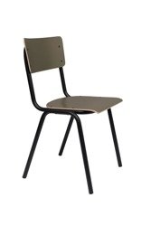 ZUIVER Back to School Chair Olive Matte