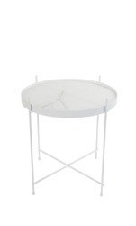 ZUIVER Cupid table, white laminated top