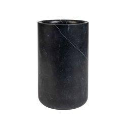 ZUIVER Fajen marble vase black