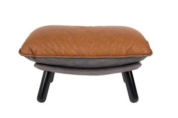 ZUIVER Lazy Sack footstool brown