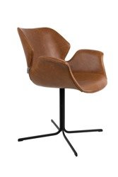 ZUIVER Nikki armchair all brown